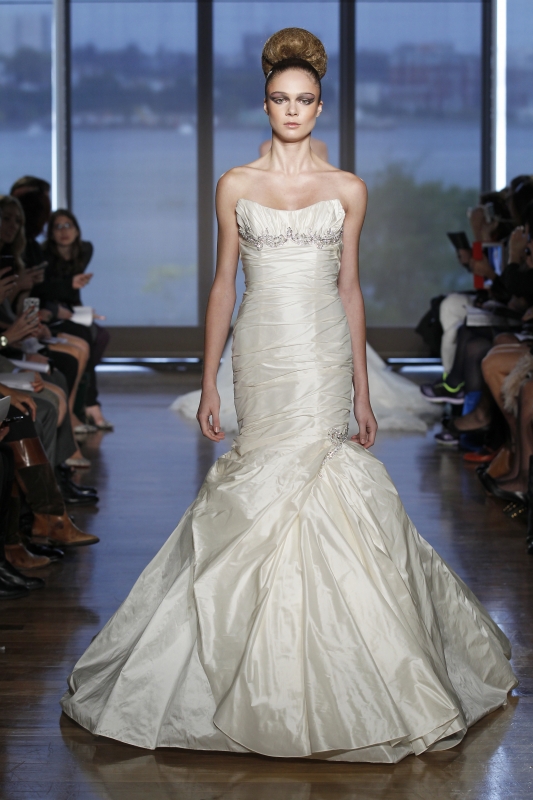 Ines Di Santo - Fall 2014 Couture Bridal - Zena Wedding Dress</p>

<p